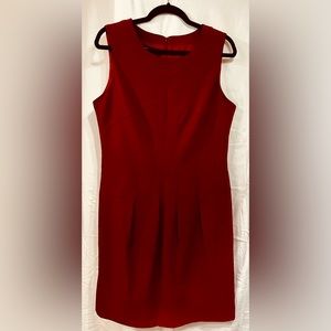 Jones New York Dress Red Size 14 Lined